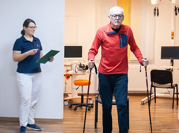 Beginn der Therapie bei HOME4MOTION