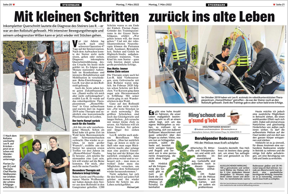 Ein Bild von der Kronenzeitung