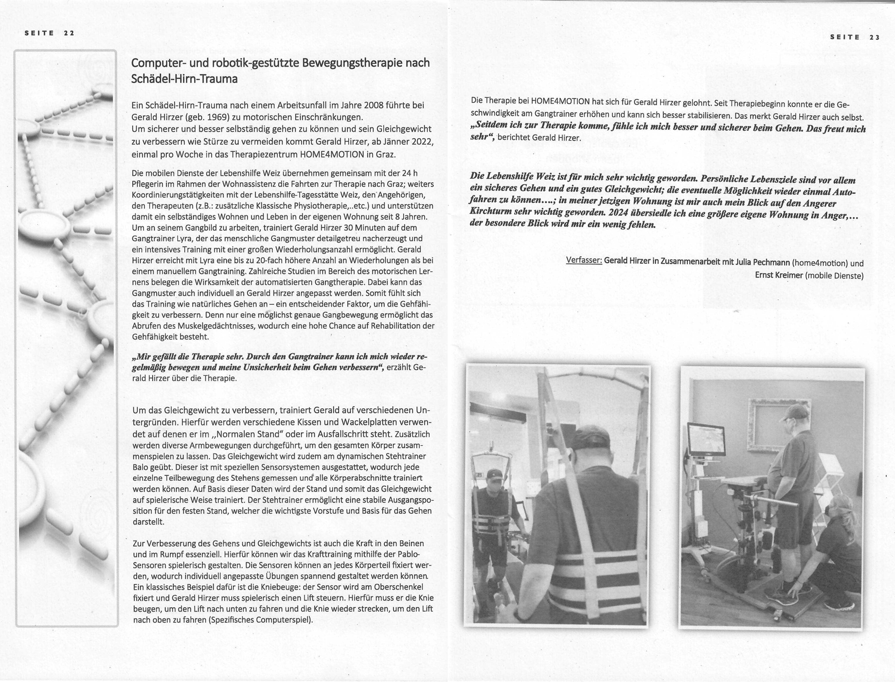 Zeitung Bericht