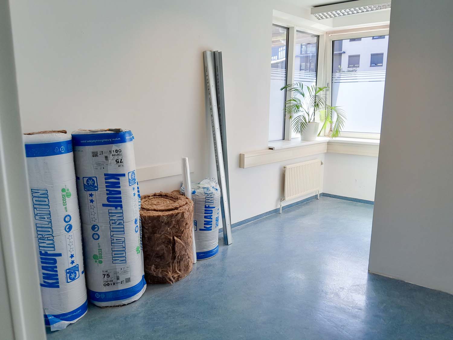 Rigipsplatten für den Umbau