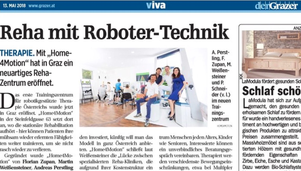 der Grazer: Über HOME4MOTION