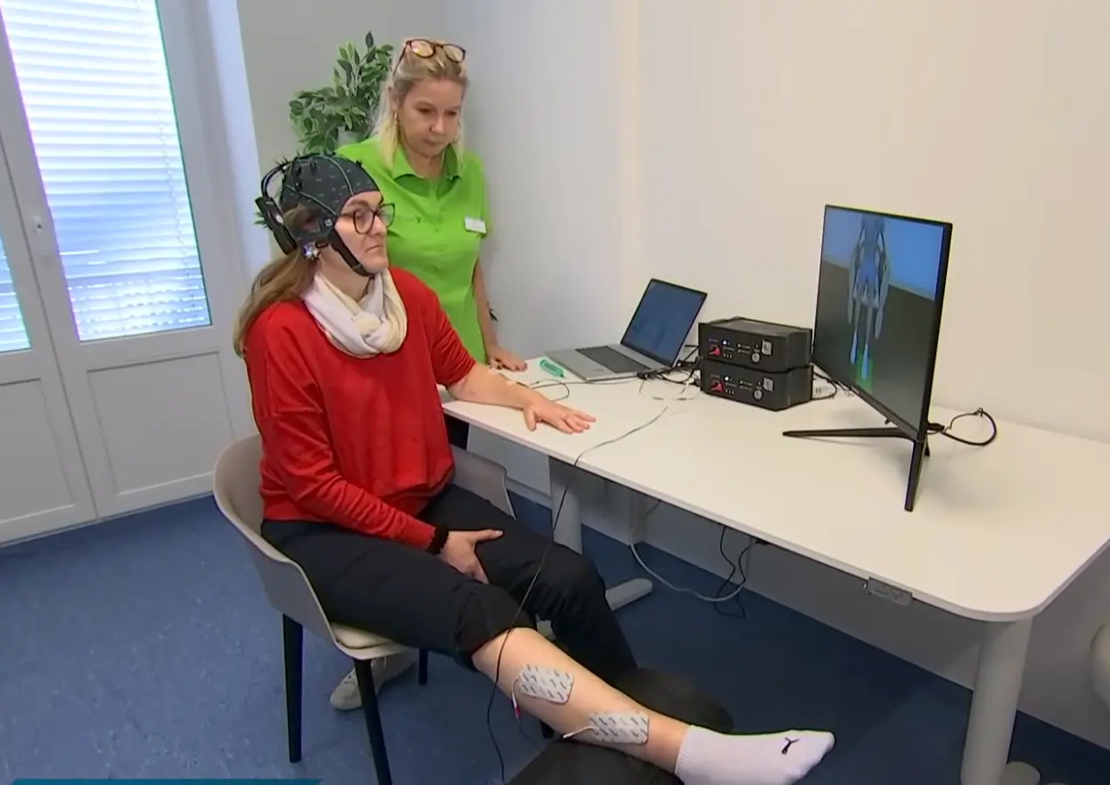 Silvia macht recovery X bei MS bei Home4motion