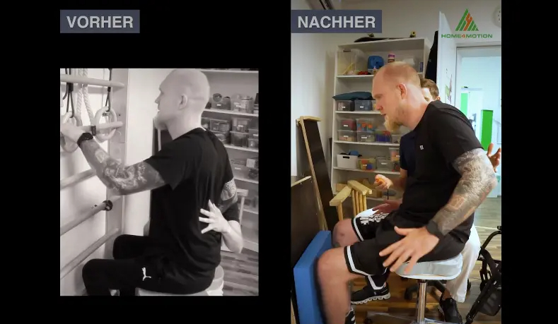 Ricardo bei Gangtherapie bei Home4motion